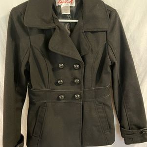 Black dress coat